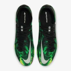 Nike Unisex Phantom GT2 Pro SW FG Soccer Shoe - Black/MTLC Platinum Green-Regular (D) -PeakStride Sports Sales 0ad45e9c d14e 4b11 9870 310b78f8a4d0