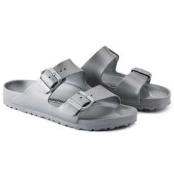 Birkenstock Arizona EVA -Silver- Medium/Narrow 6 Birkenstock Arizona EVA -Silver- Medium/Narrow -PeakStride Sports Sales 1003491 pair