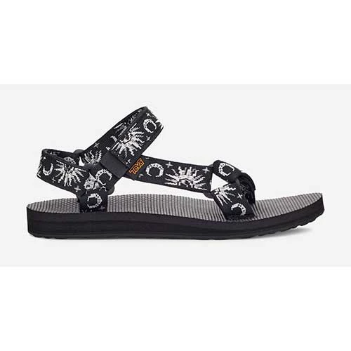 Teva Women's Original Universal Sandals - Sun And Moon Black/White - Regular (B) 1 Teva Women's Original Universal Sandals - Sun And Moon Black/White - Regular (B)