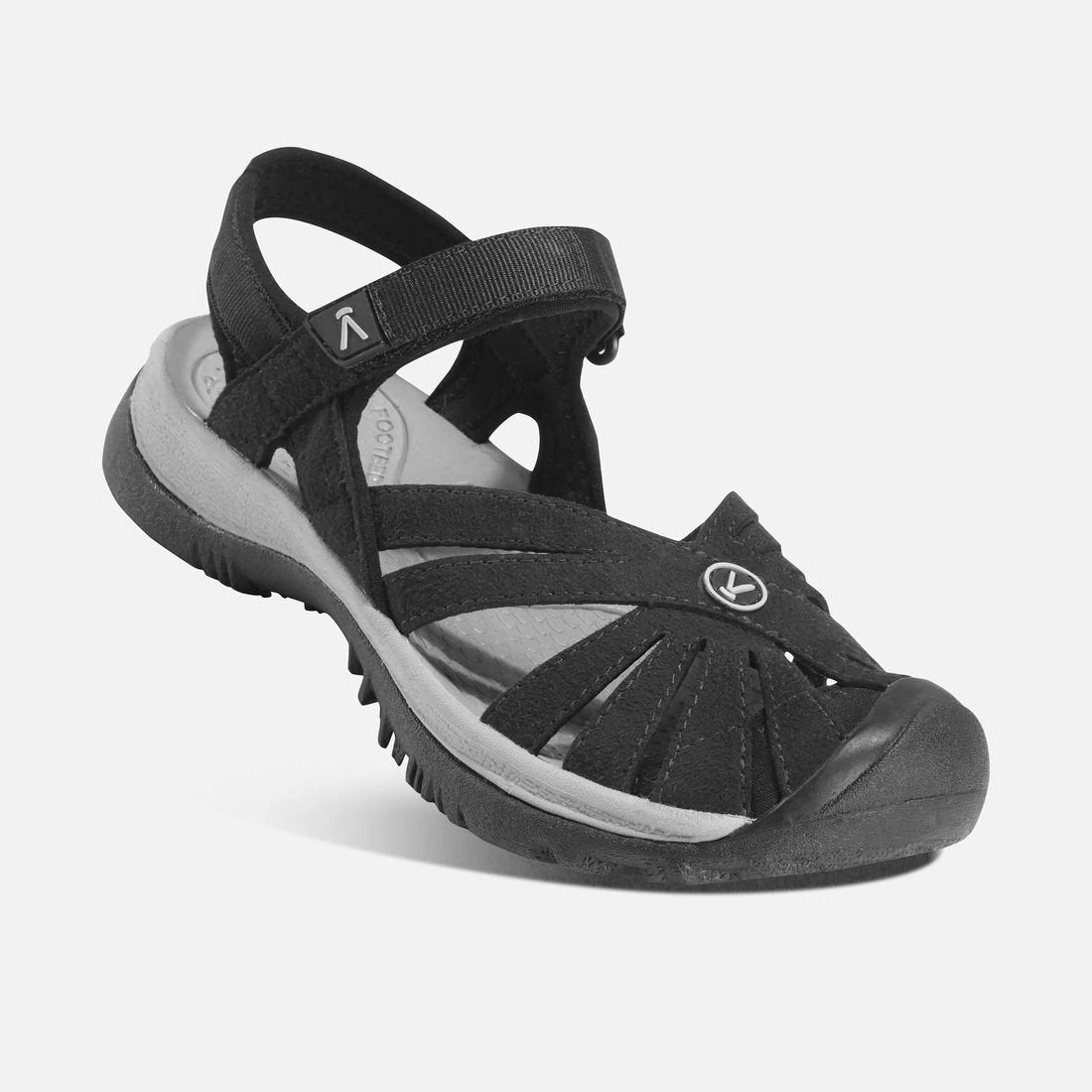 Women's Keen Rose Sandal - Black/Neutral Gray - Regular (B) 2 Women's Keen Rose Sandal - Black/Neutral Gray - Regular (B) - Image 2