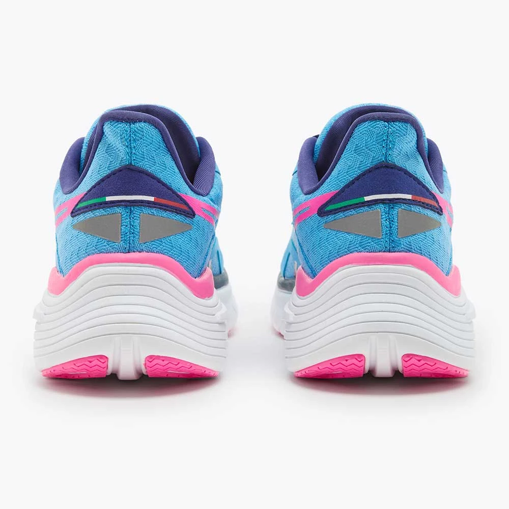 Diadora Women's Nucleo Running Shoe - Bonnie Blue/Pink Fluo - Regular (B) 3 Diadora Women's Nucleo Running Shoe - Bonnie Blue/Pink Fluo - Regular (B) - Image 3