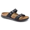 Birkenstock Women's Sierra Oiled Leather Sandal - Black - Regular/Wide