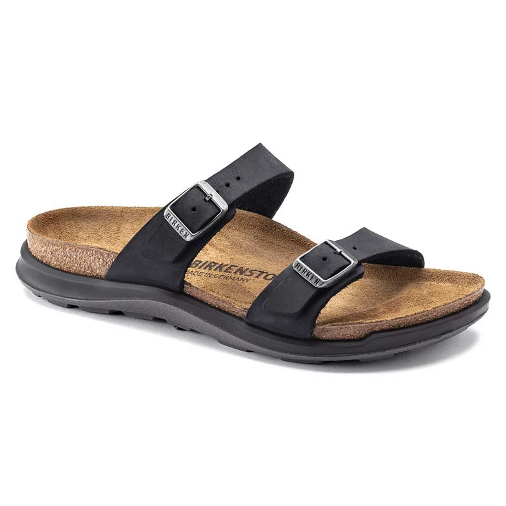 Birkenstock Women's Sierra Oiled Leather Sandal - Black - Regular/Wide 1 Birkenstock Women's Sierra Oiled Leather Sandal - Black - Regular/Wide
