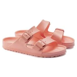 Birkenstock Arizona EVA Sandal - Coral Peach- Medium/Narrow -PeakStride Sports Sales 1022367 pair
