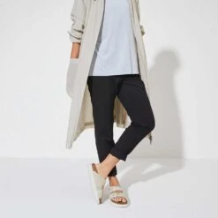 Birkenstock Women's Arizona Platform Sandal- Watercolor Pink- Medium/Narrow -PeakStride Sports Sales 1024597 f look f