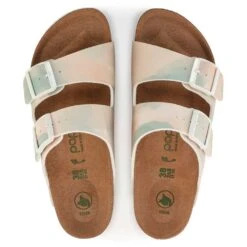Birkenstock Women's Arizona Platform Sandal- Watercolor Pink- Medium/Narrow -PeakStride Sports Sales 1024597 top