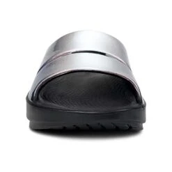OOfos Women's OOahh Luxe Slide- Calypso -PeakStride Sports Sales 1101CALYPSO shot3 1 932x680 ce16440b 5d1d 4a1c 9d15 309069d1330d