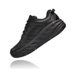 Hoka Women's Bondi SR Running Shoe - Black/Black - Regular (B) -PeakStride Sports Sales 1110521 BBLC 4