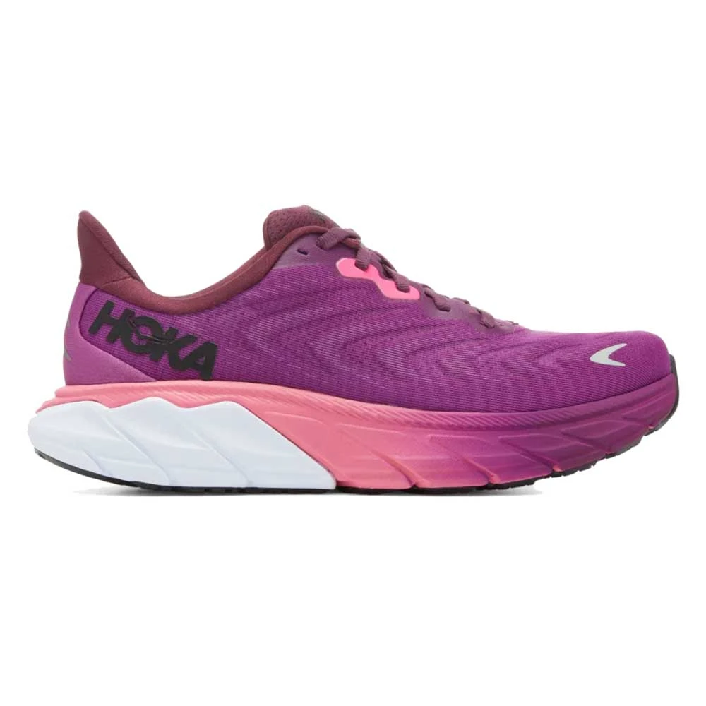 Hoka Women's Arahi 6 Running Shoe - Grape Wine/Beautyberry- Regular (B) 1 Hoka Women's Arahi 6 Running Shoe - Grape Wine/Beautyberry- Regular (B)