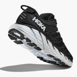 Hoka Women's Gaviota 4 Running Shoe - Black/White - Wide (D) -PeakStride Sports Sales 1123199 BWHT 4 da580a41 b910 42b9 a145 b9d15e675f26