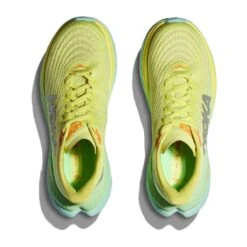Hoka Women's Mach 5 Running Shoe - Citrus Glow/Lime Glow - Regular (B) -PeakStride Sports Sales 1127894 CGLG 2