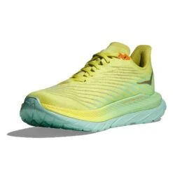 Hoka Women's Mach 5 Running Shoe - Citrus Glow/Lime Glow - Regular (B) -PeakStride Sports Sales 1127894 CGLG 3