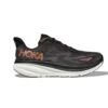Hoka Women's Clifton 9 Running Shoe - Black/Copper - Wide (D)
