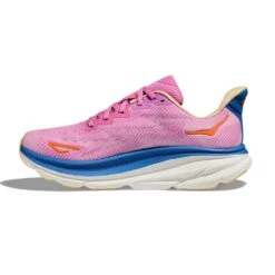 Hoka Women's Clifton 9 Running Shoe - Cyclamen/Sweet Lilac - Wide (D) -PeakStride Sports Sales 1127896 CSLC 8 9f33e1e4 72f1 48b3 b2ef b16d056241d9