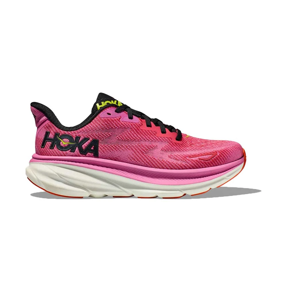 Hoka Women's Clifton 9 Running Shoe - Raspberry/Strawberry- Regular (B) 1 Hoka Women's Clifton 9 Running Shoe - Raspberry/Strawberry- Regular (B)
