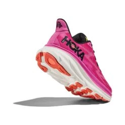 Hoka Women's Clifton 9 Running Shoe - Raspberry/Strawberry- Regular (B) 6 Hoka Women's Clifton 9 Running Shoe - Raspberry/Strawberry- Regular (B) -PeakStride Sports Sales 1127896 RSRW 4