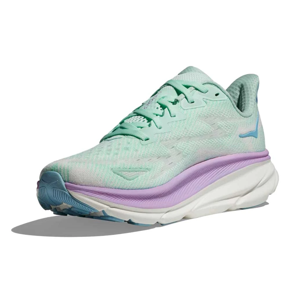 Hoka Women's Clifton 9 Running Shoe - Sunlit Ocean/Lilac Mist - Regular (B) 2 Hoka Women's Clifton 9 Running Shoe - Sunlit Ocean/Lilac Mist - Regular (B) - Image 2