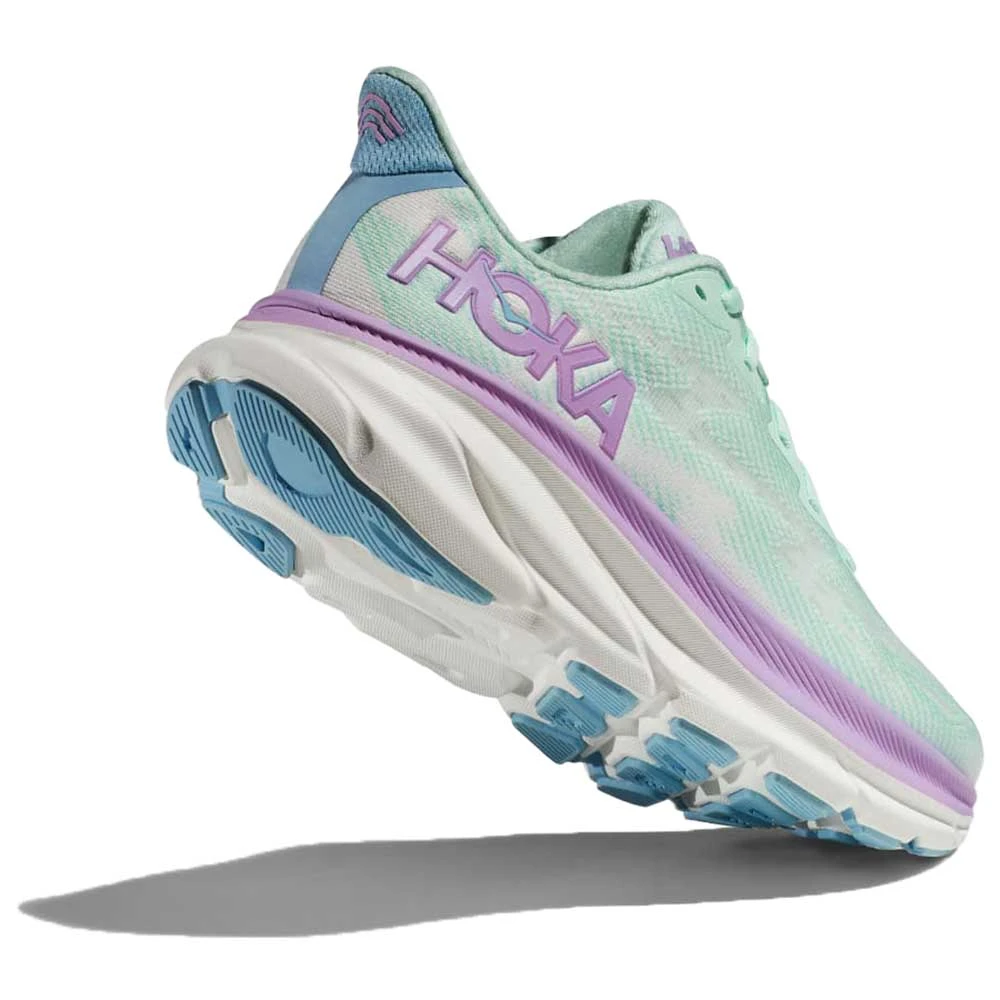 Hoka Women's Clifton 9 Running Shoe - Sunlit Ocean/Lilac Mist - Regular (B) 3 Hoka Women's Clifton 9 Running Shoe - Sunlit Ocean/Lilac Mist - Regular (B) - Image 3