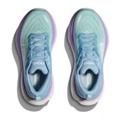 Hoka Women's Bondi 8 Running Shoe - Airy Blue/Sunlit Ocean - Wide (D) 7 Hoka Women's Bondi 8 Running Shoe - Airy Blue/Sunlit Ocean - Wide (D) -PeakStride Sports Sales 1127952 ABSO 2 0615c558 b459 4516 a357 8b71373689a2