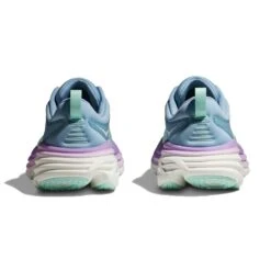 Hoka Women's Bondi 8 Running Shoe - Airy Blue/Sunlit Ocean - Regular (B) -PeakStride Sports Sales 1127952 ABSO 5
