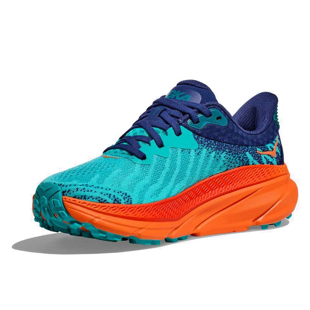 Hoka Women's Challenger ATR 7 Trail Running Shoe - Ceramic/Vibrant Orange - Regular (B) 2 Hoka Women's Challenger ATR 7 Trail Running Shoe - Ceramic/Vibrant Orange - Regular (B) - Image 2