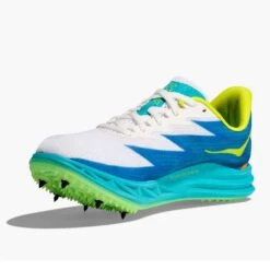 Hoka Unisex Crescendo MD Track Spike - Ceramic/Diva Blue - Regular (D) -PeakStride Sports Sales 1134520 CDVB 3