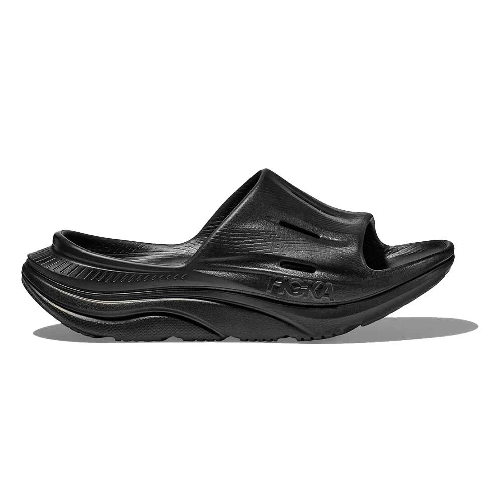Hoka Unisex Ora Recovery Slide 3 - Black/Black 1 Hoka Unisex Ora Recovery Slide 3 - Black/Black