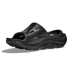 Hoka Unisex Ora Recovery Slide 3 - Black/Black 8 Hoka Unisex Ora Recovery Slide 3 - Black/Black -PeakStride Sports Sales 1135061 BBLC 3