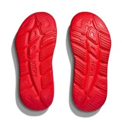 Hoka Unisex Ora Recovery Slide 3 - Bellwether Blue/Red Alert - Regular (D) -PeakStride Sports Sales 1135061 BBRA 7