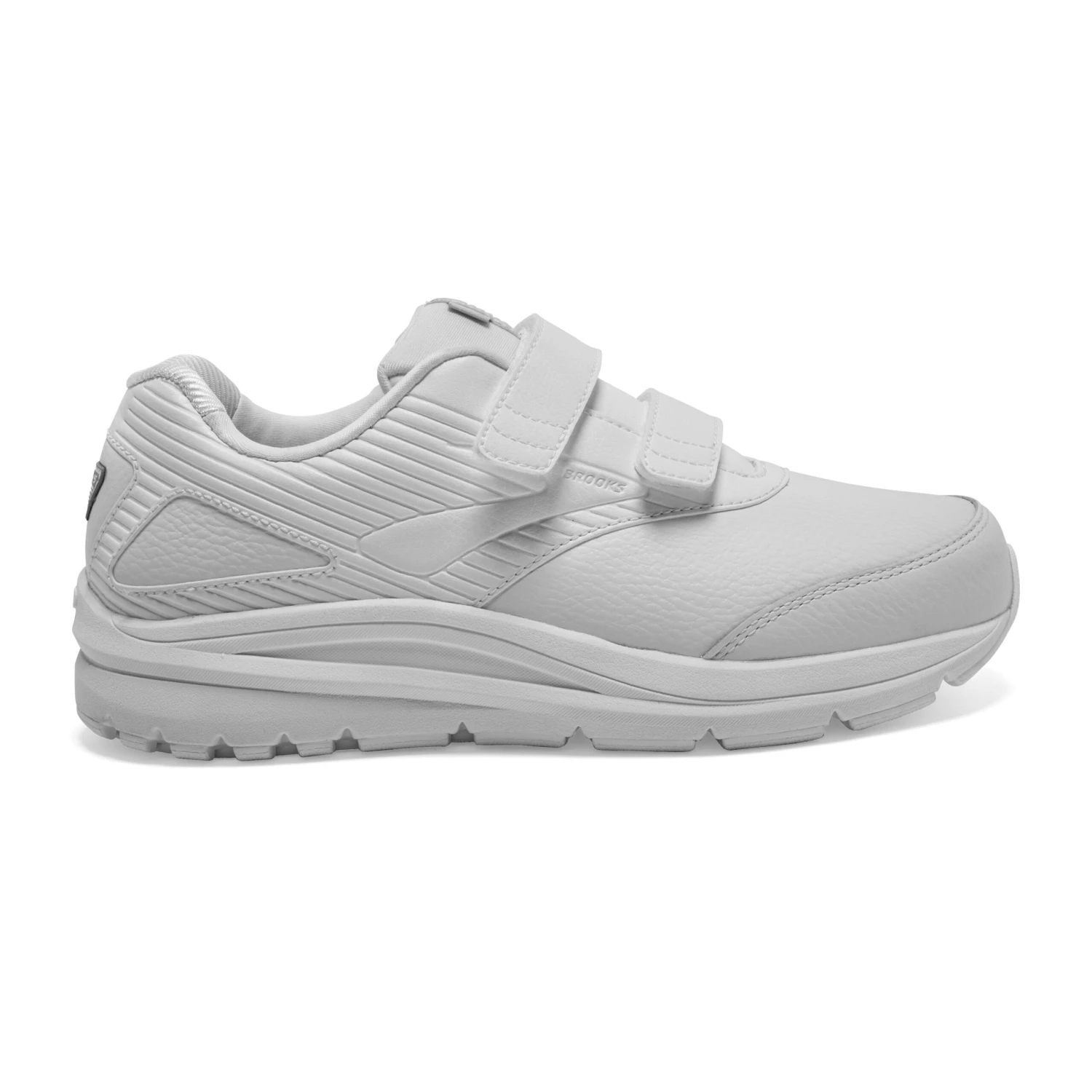 BROOKS Women's Addiction Walker VStrap 2 Walking Shoe - White/White- Regular (B) 1 BROOKS Women's Addiction Walker VStrap 2 Walking Shoe - White/White- Regular (B)
