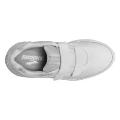 BROOKS Women's Addiction Walker VStrap 2 Walking Shoe - White/White- Regular (B) 10 BROOKS Women's Addiction Walker VStrap 2 Walking Shoe - White/White- Regular (B) -PeakStride Sports Sales 120309 142 O Addiction Walker V Strap 2