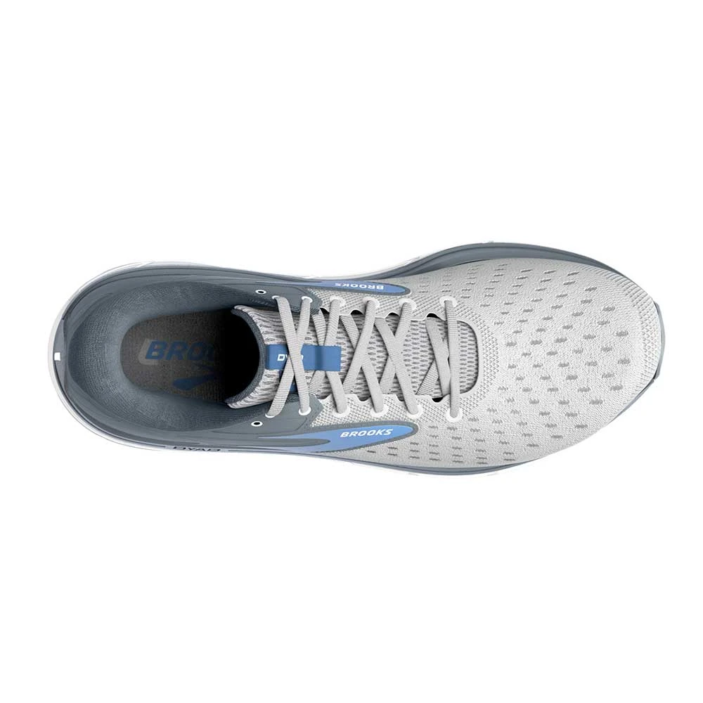 BROOKS Women's Dyad 11 Running Shoe - Grey/White/Blue - Extra Wide (2E) 5 BROOKS Women's Dyad 11 Running Shoe - Grey/White/Blue - Extra Wide (2E) - Image 5