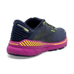 BROOKS Women's Adrenaline GTS 22 Running Shoe- Nightshadow/Viola/Nightlife- Regular (B) -PeakStride Sports Sales 120353 490 H Adrenaline GTS 22