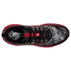 BROOKS Women's Cascadia 16 Trail Shoe - Black/Grey/Red- Regular (B) 10 BROOKS Women's Cascadia 16 Trail Shoe - Black/Grey/Red- Regular (B) -PeakStride Sports Sales 120363 008 O Cascadia 16