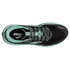 BROOKS Women's Cascadia 16 Trail Running Shoes - Black/Ebony/Yucca - Regular (B) 10 BROOKS Women's Cascadia 16 Trail Running Shoes - Black/Ebony/Yucca - Regular (B) -PeakStride Sports Sales 120363 049 O Cascadia 16