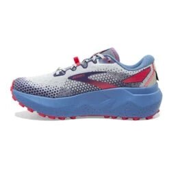 BROOKS Women's Caldera 6 Trail Running Shoe- Oyster/Blissful Blue/Pink - Regular (B) 9 BROOKS Women's Caldera 6 Trail Running Shoe- Oyster/Blissful Blue/Pink - Regular (B) -PeakStride Sports Sales 120366 093 M Caldera 6