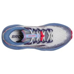 BROOKS Women's Caldera 6 Trail Running Shoe- Oyster/Blissful Blue/Pink - Regular (B) 10 BROOKS Women's Caldera 6 Trail Running Shoe- Oyster/Blissful Blue/Pink - Regular (B) -PeakStride Sports Sales 120366 093 O Caldera 6