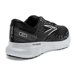 BROOKS Women's Glycerin 20 Running Shoe - Black/White/Alloy - Regular (B) -PeakStride Sports Sales 120369 059 H Glycerin 20