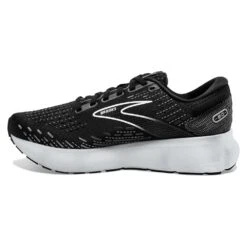 BROOKS Women's Glycerin 20 Running Shoe - Black/White/Alloy - Regular (B) -PeakStride Sports Sales 120369 059 M Glycerin 20
