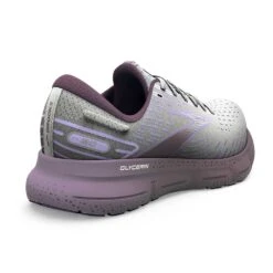 BROOKS Women's Glycerin 20 Running Shoe- White/Orchid/Lavender - Regular (B) -PeakStride Sports Sales 120369 168 H Glycerin 20