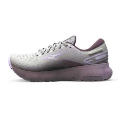 BROOKS Women's Glycerin 20 Running Shoe- White/Orchid/Lavender - Regular (B) -PeakStride Sports Sales 120369 168 M Glycerin 20