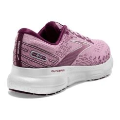BROOKS Women's Glycerin 20 Running Shoe - Mauve/Grape Wine/Grey - Regular (B) 11 BROOKS Women's Glycerin 20 Running Shoe - Mauve/Grape Wine/Grey - Regular (B) -PeakStride Sports Sales 120369 577 H Glycerin 20