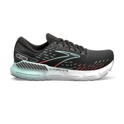 BROOKS Women's Glycerin GTS 20 Running Shoe - Black/Red/Opal - Regular (B)