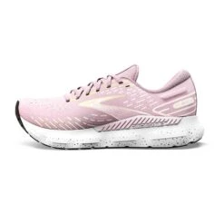 BROOKS Women's Glycerin GTS 20 Running Shoe- Pink/Yellow/White- Regular (B) 8 BROOKS Women's Glycerin GTS 20 Running Shoe- Pink/Yellow/White- Regular (B) -PeakStride Sports Sales 120370 656 M Glycerin GTS 20