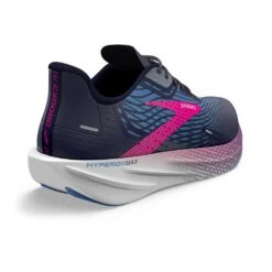 BROOKS Women's Hyperion Max Running Shoe - Peacoat/Marina Blue/Pink Glo - Regular (B) -PeakStride Sports Sales 120377 441 H Hyperion Max