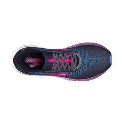 BROOKS Women's Hyperion Max Running Shoe - Peacoat/Marina Blue/Pink Glo - Regular (B) -PeakStride Sports Sales 120377 441 O Hyperion Max