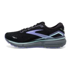 BROOKS Women's Ghost 15 Running Shoe- Black/Jacaranda/Salt- Regular (B) -PeakStride Sports Sales 120380 011 M Ghost 15