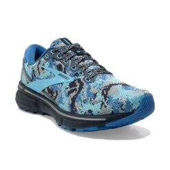 BROOKS Women's Ghost 15 Camo Running Shoe - Star/Eclipse/Grotto - Regular (B) -PeakStride Sports Sales 120380 416 A Ghost 15