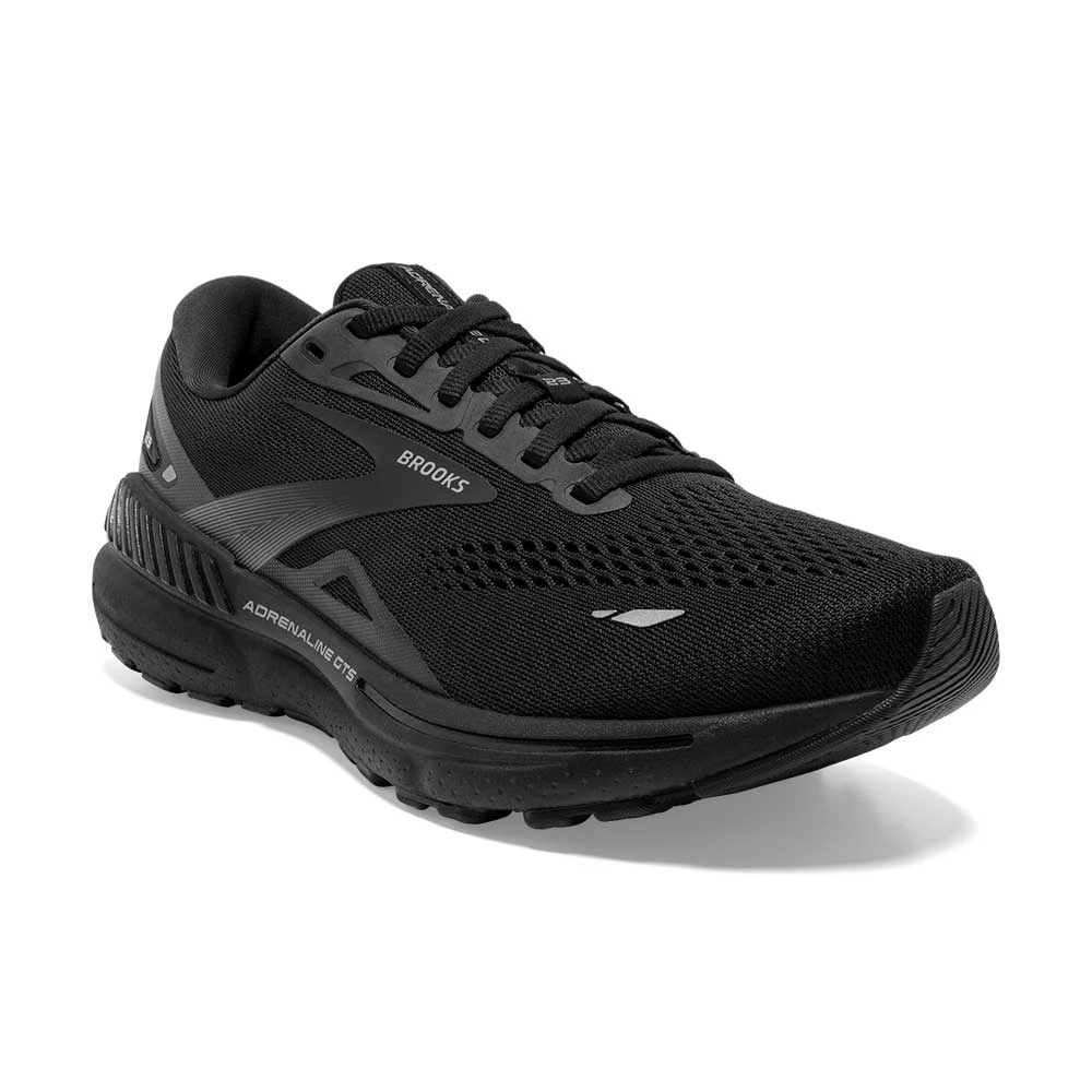 BROOKS W Adrenaline GTS 23 (D) - Black/Black/Ebony 2 BROOKS W Adrenaline GTS 23 (D) - Black/Black/Ebony - Image 2