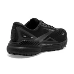 BROOKS W Adrenaline GTS 23 - Black/Black/Ebony -PeakStride Sports Sales 120381 020 H Adrenaline GTS 23